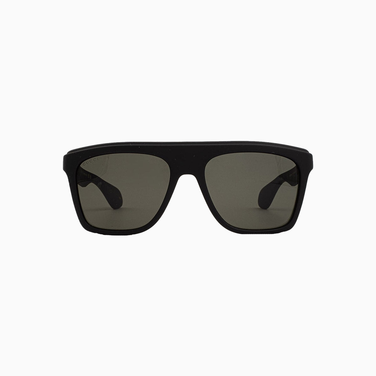 Men's Gucci Black Grey Lettering Sunglasses