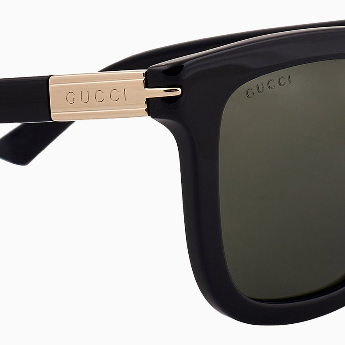 Men's Gucci Black Grey Sunglasses