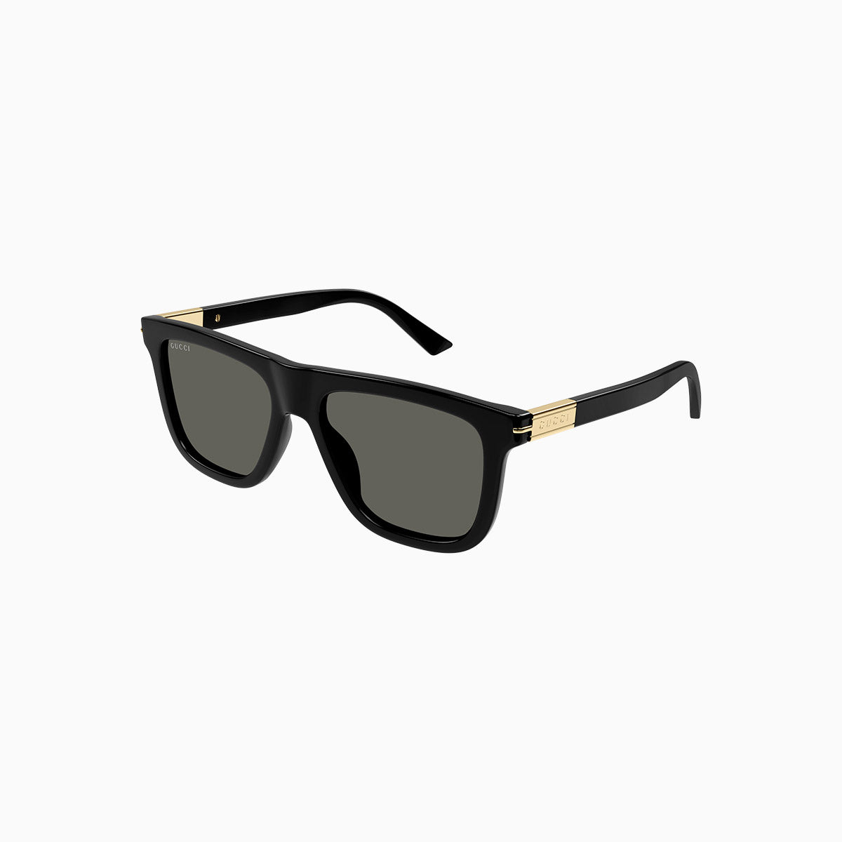 Men's Gucci Black Grey Sunglasses
