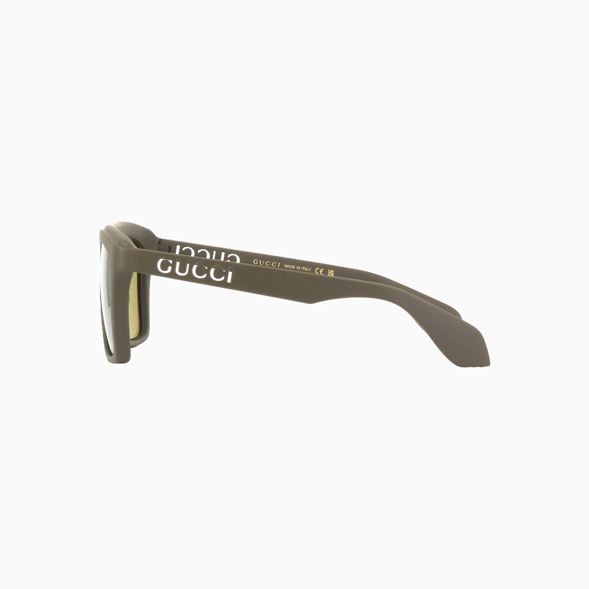 Men's Gucci Green Lettering Sunglasses