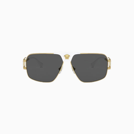 Men's Versace Special Project Aviator Sunglasses