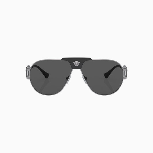 Men's Versace Special Project Aviator Sunglasses