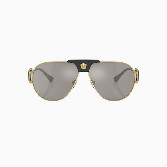 Men's Versace Special Project Aviator Sunglasses