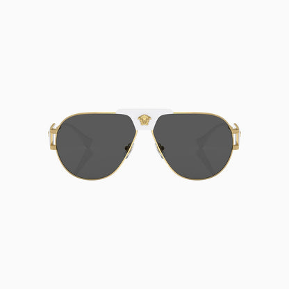 Men's Versace Special Project Aviator Sunglasses
