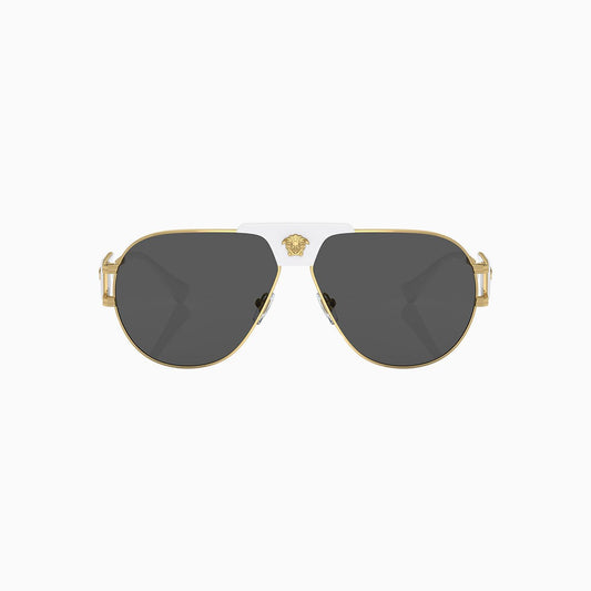 Men's Versace Special Project Aviator Sunglasses
