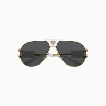 Men's Versace Special Project Aviator Sunglasses