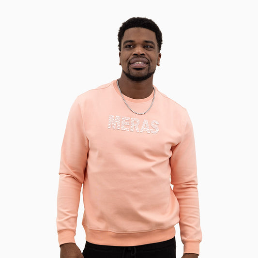 Men's Embroidery Crew Neck Sweatshirt