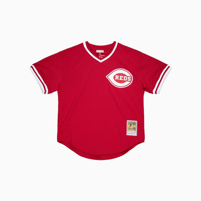 Authentic Jersey Cincinnati Reds 1990  Barry Larkin