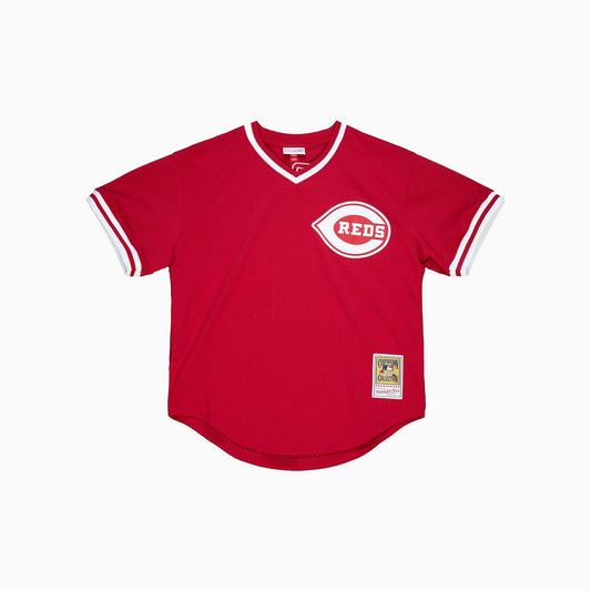 Authentic Jersey Cincinnati Reds 1990  Barry Larkin