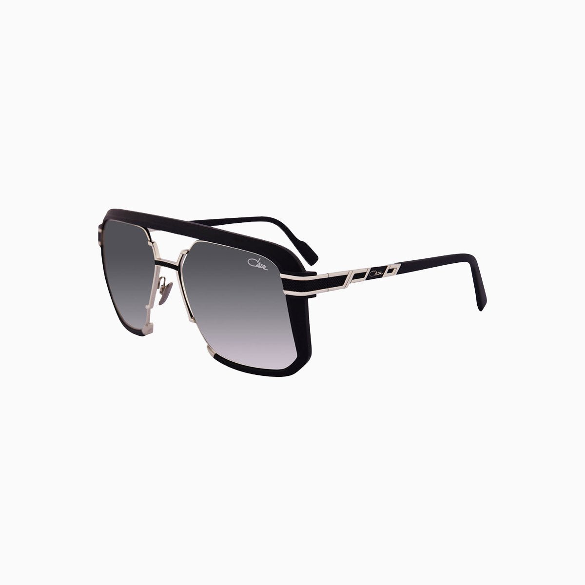 Mod 682 Cazal Black Silver Sunglasses