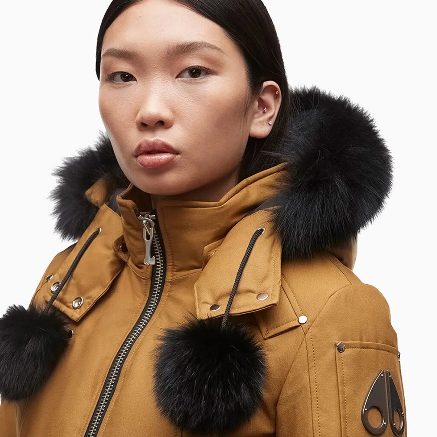 Women's Debbie Bomber Fur Jacket