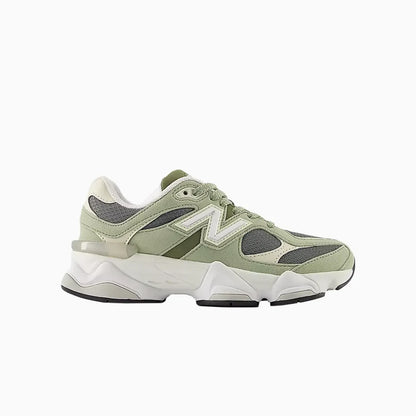 Kid's 9060 Lace "Garter Snake White" Grade School