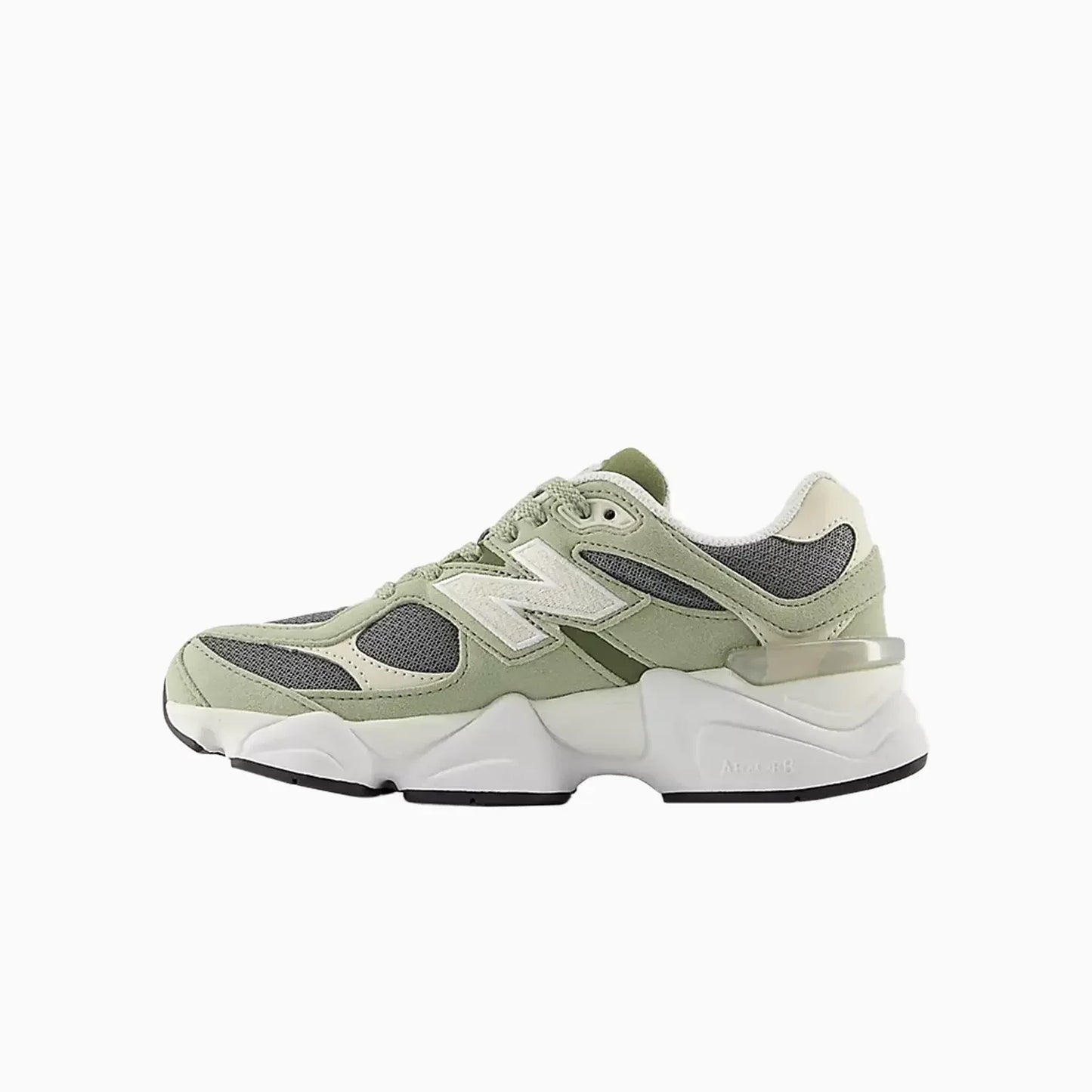 Kid's 9060 Lace "Garter Snake White" Grade School