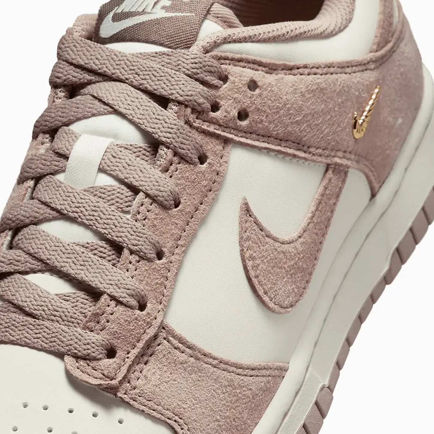 Women's Dunk Low "Malt Gold Mini Swoosh"
