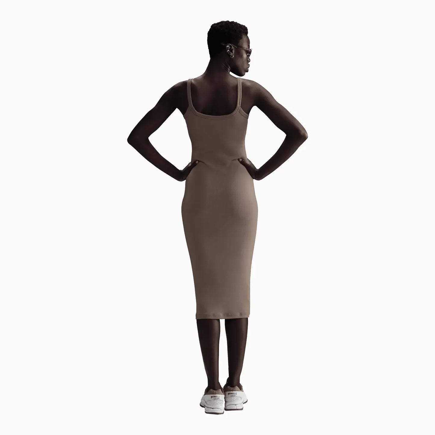 Women's Sportswear Chill Knit Tight Mini-Rib Tank Dress