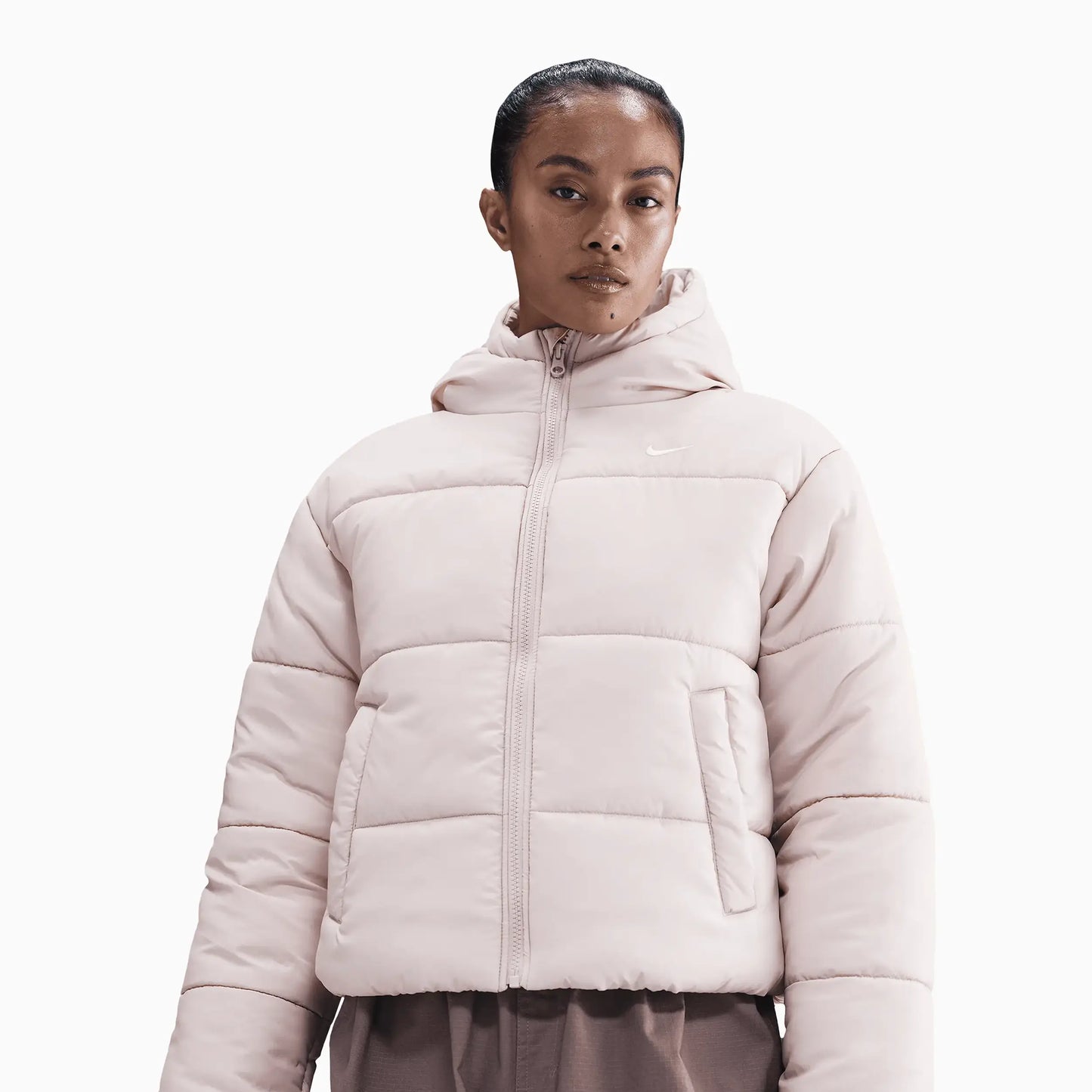 Women's Sportswear Classic Puffer Therma-FIT Loose Hooded Jacket