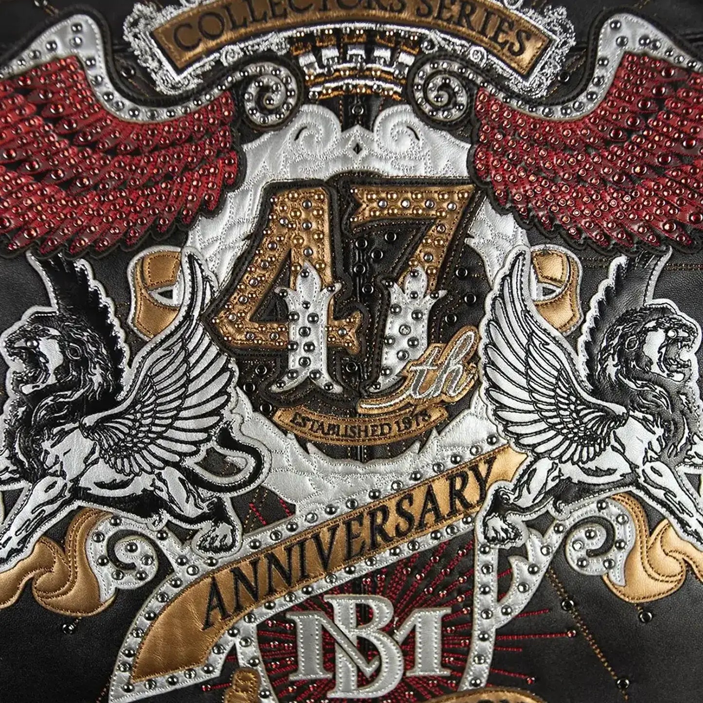 Men's 47Th Collectors Series Leather Jacket