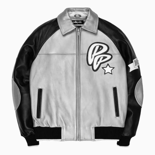 Men's Classic Soda Club Plush Leather Jacket