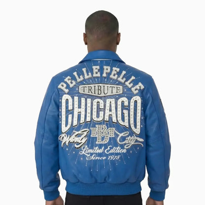 Pelle-Pelle X TB Men's Windy City Leather Jacket