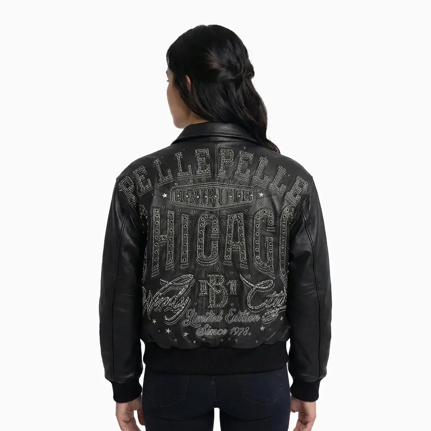 Pelle-Pelle X TB Women's Windy City Leather Jacket