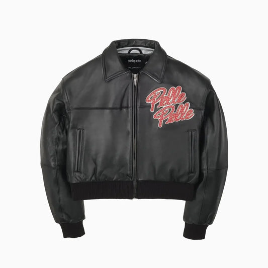 Women's World Famous Soda Club Leather Jacket