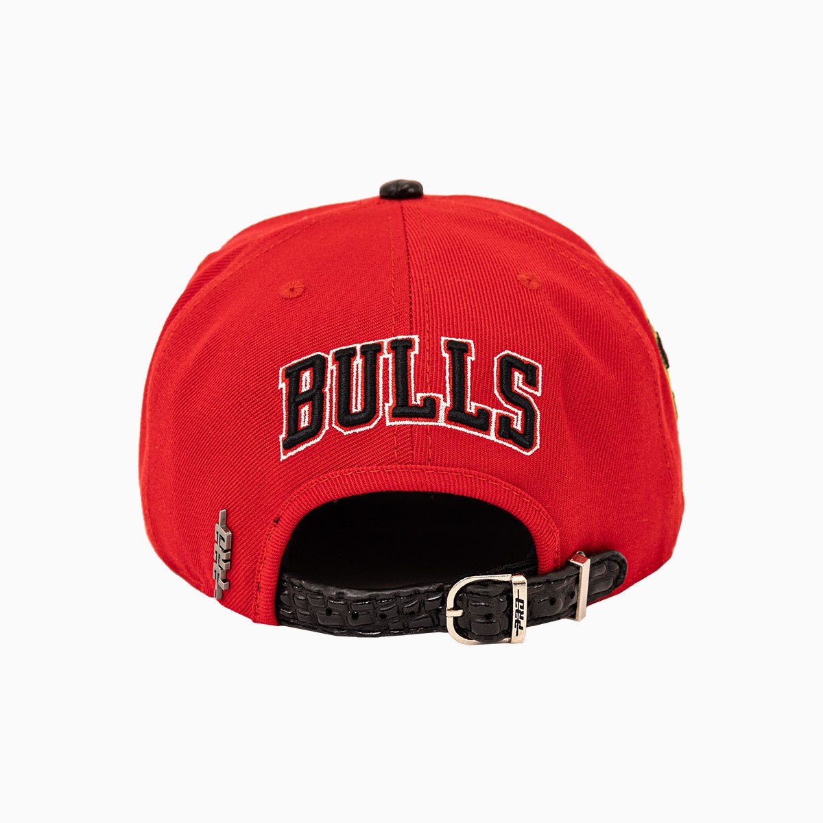 Chicago Bulls NBA Leather Visor Snapback Hat