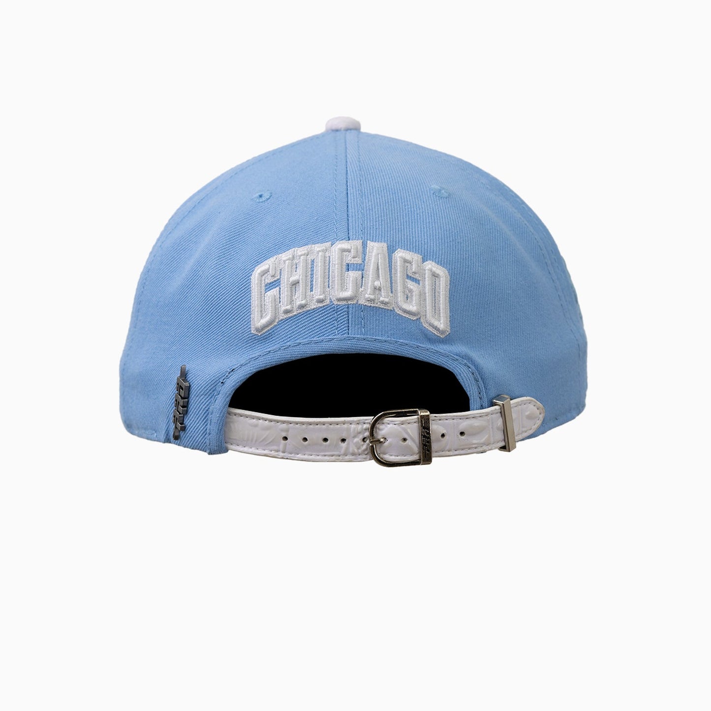 Chicago Bulls NBA Leather Visor Strapback Hat