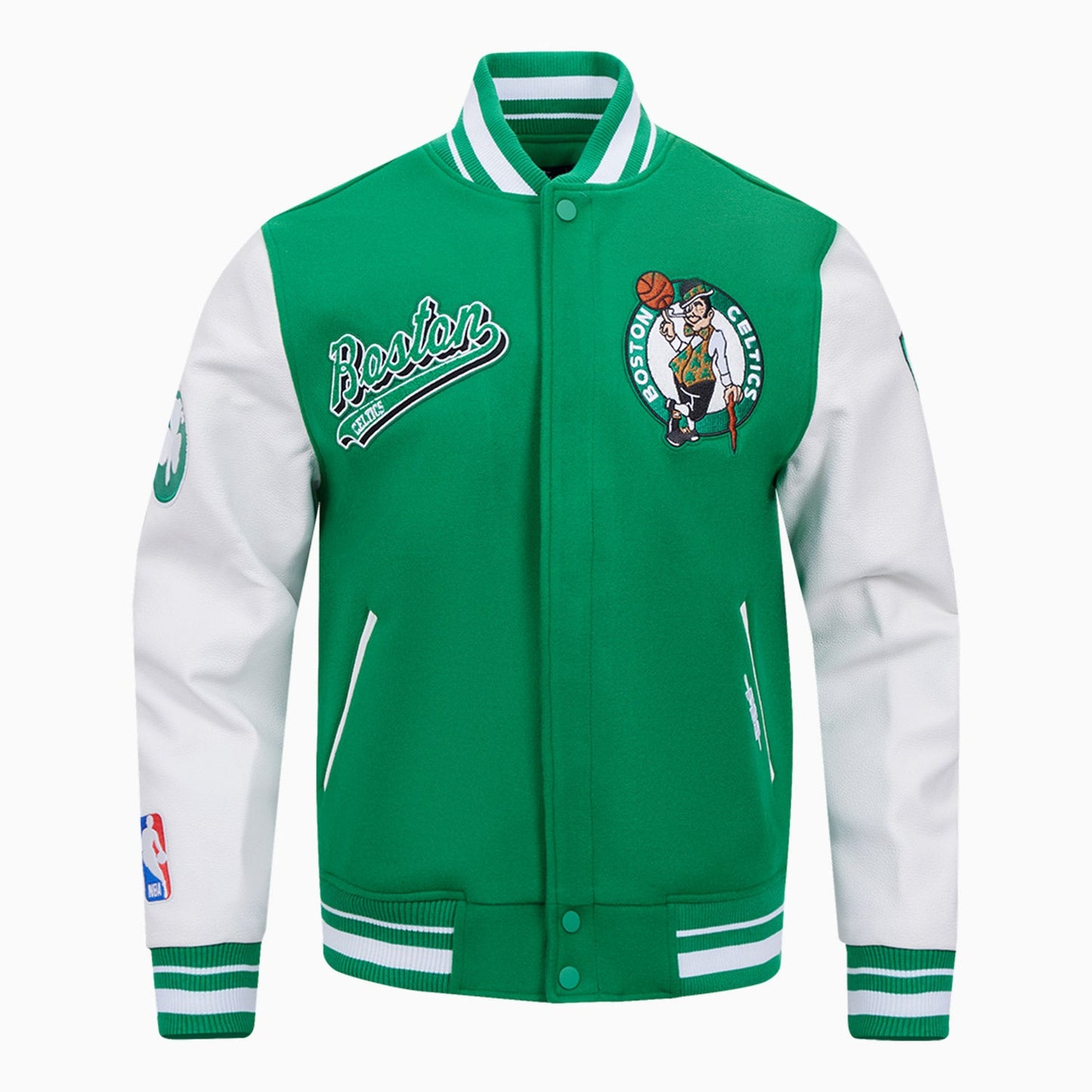 Men's Boston Celtics NBA Wool Varsity Jacket