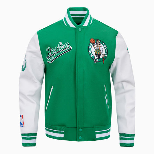 Men's Boston Celtics NBA Wool Varsity Jacket