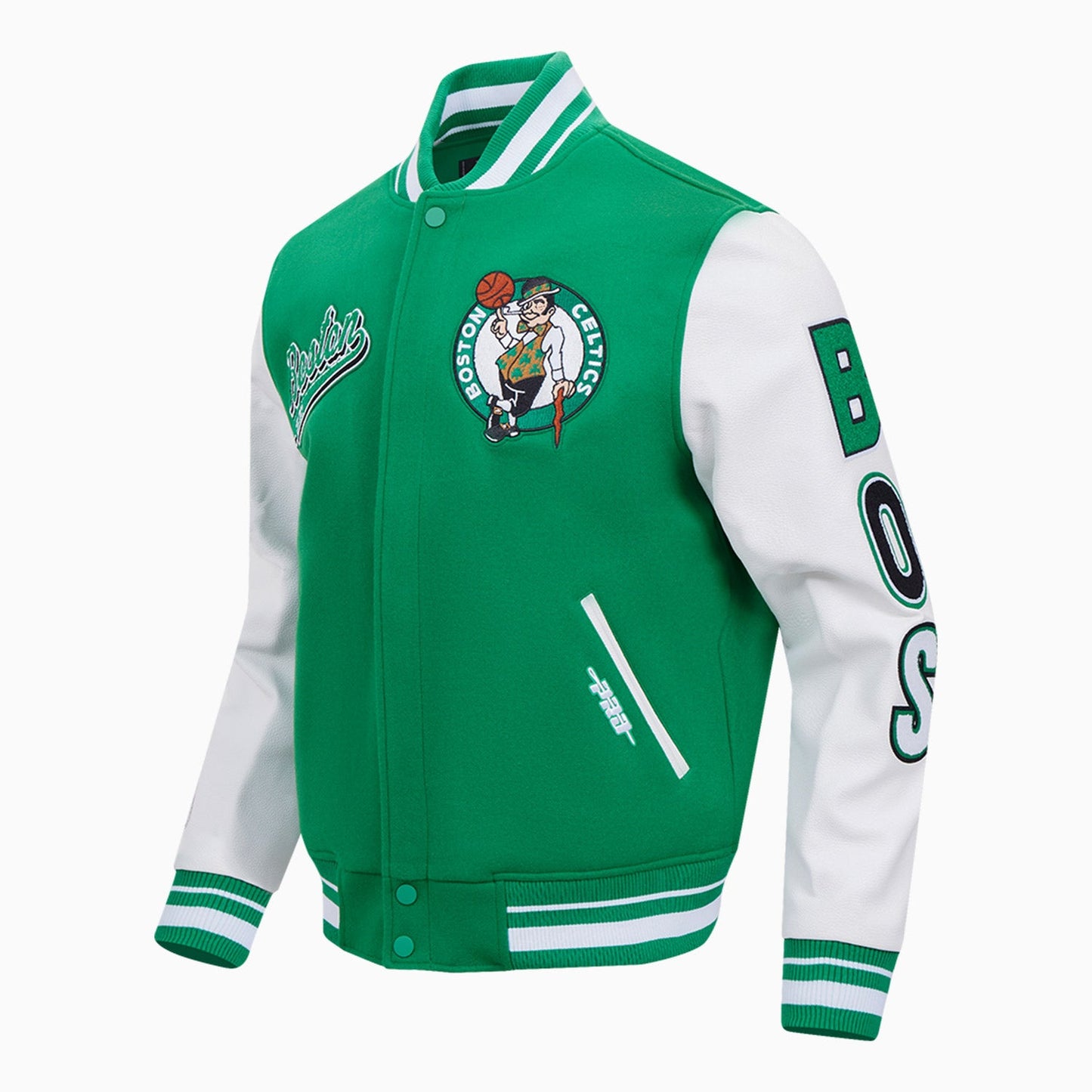 Men's Boston Celtics NBA Wool Varsity Jacket