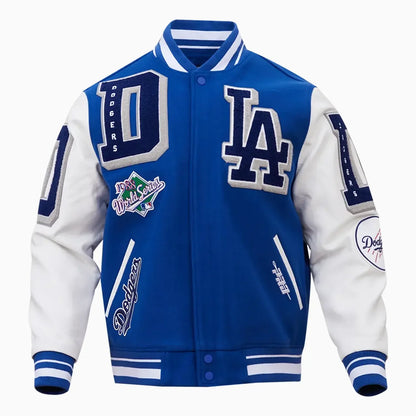 Men's Los Angeles Dodgers MLB Mashup Varsity Jacket