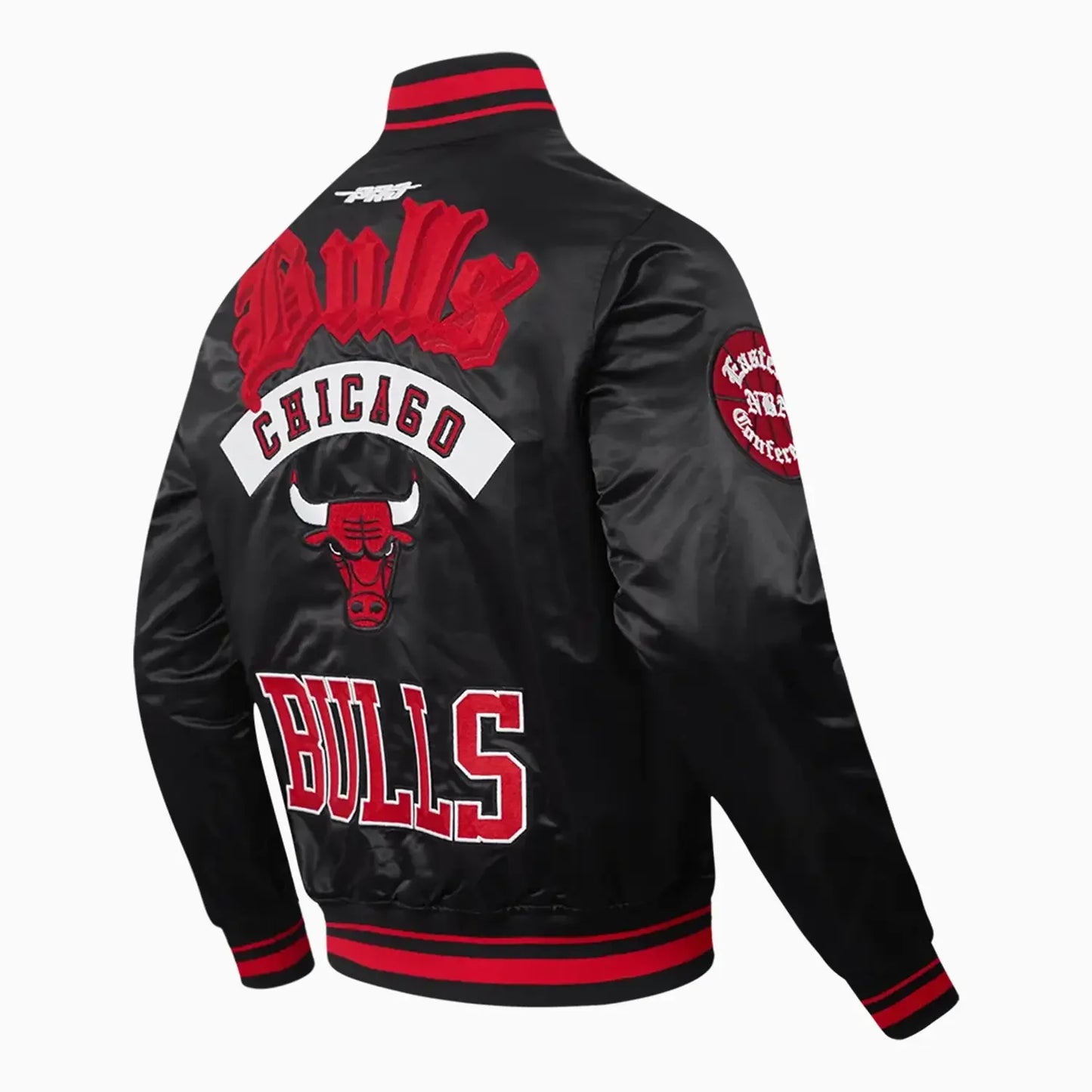 Men's NBA Chicago Bulls Rib Wool Varsity Jacket