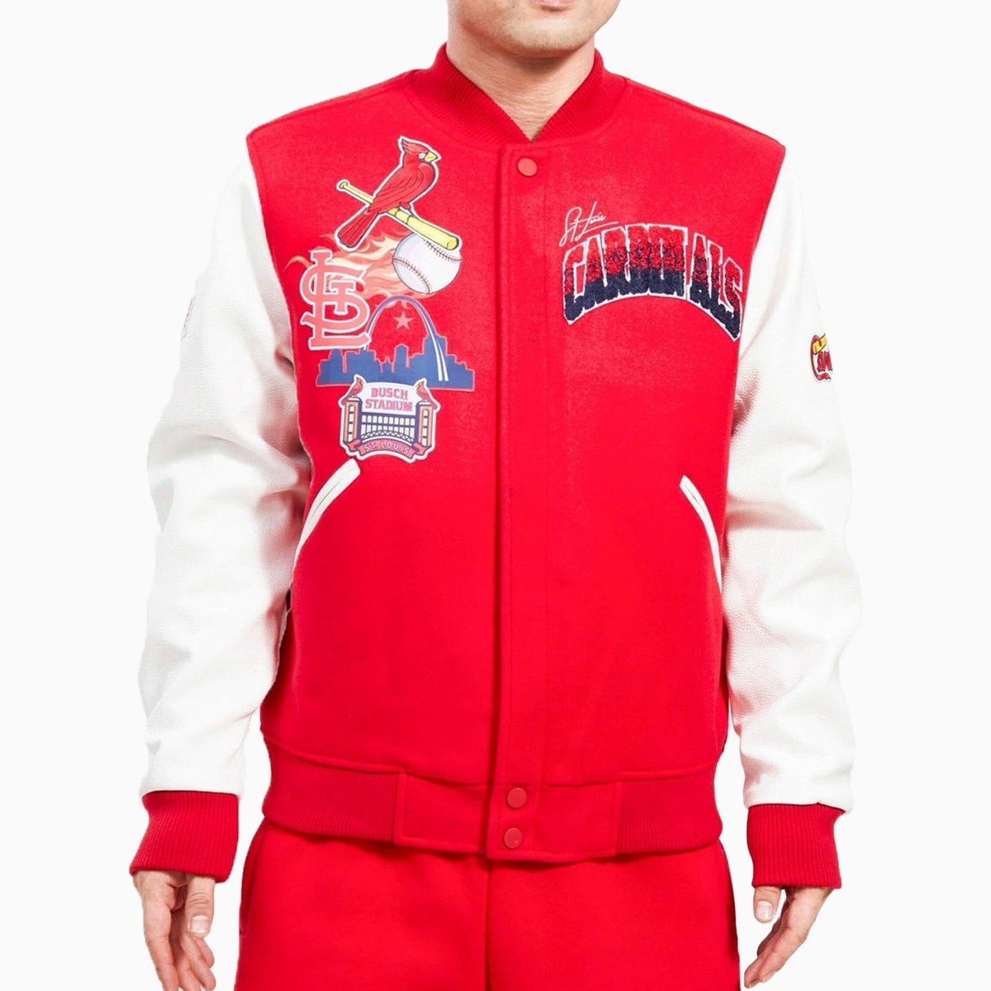 Men's St. Louis Cardinals MLB Wool Varsity Jacket