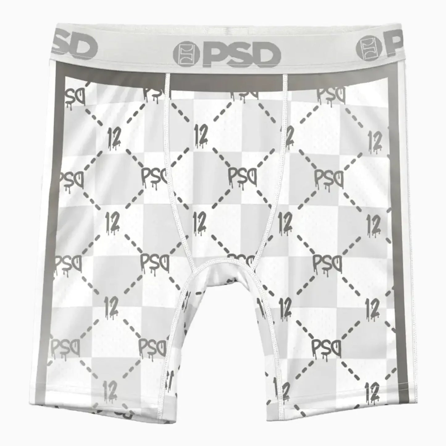 Kid's Ja Morant Lux Check Boxer Brief