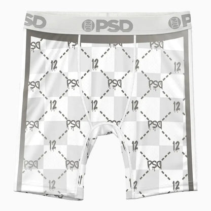 Kid's Ja Morant Lux Check Boxer Brief