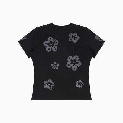 Women's Tone On Tone Tear Drip T-Shirt