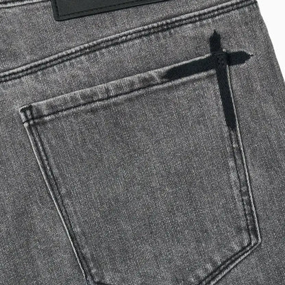 Men's Bryant Cross Patch Denim Jean Pant