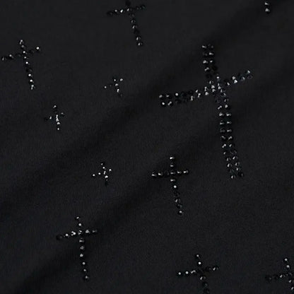 Men's Liam Black Crystal RTA T-Shirt