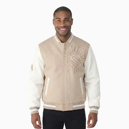 Men's Classic Wool Varisty Jacket