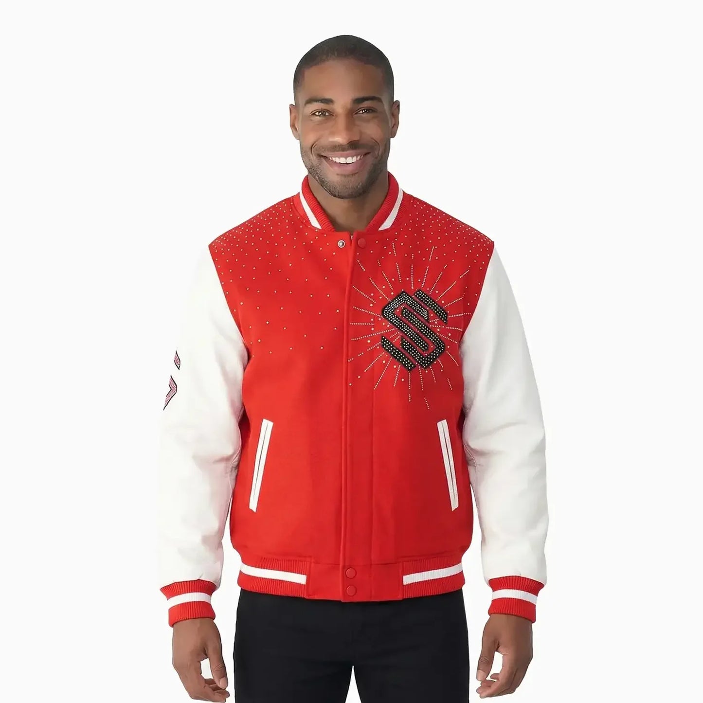 Men's Classic Wool Varisty Jacket