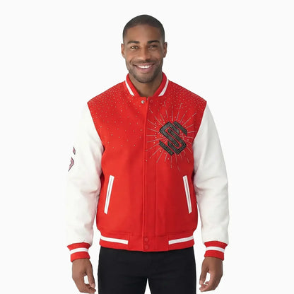 Men's Classic Wool Varisty Jacket