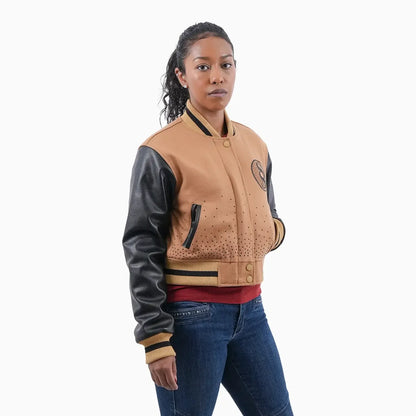 Women's Imperial Crest Wool Varsity Jacket