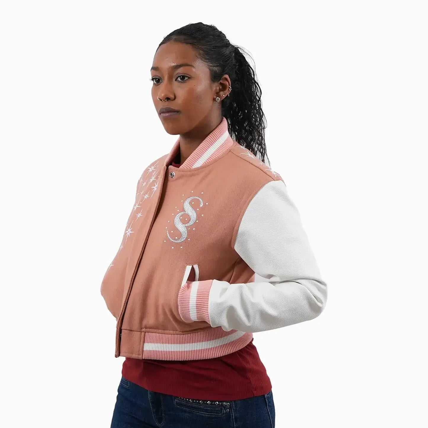 Women's Starlight Wool Varsity Jacket