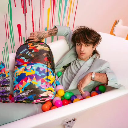 Sliced And Diced Camo Backpack