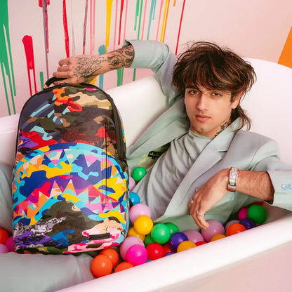 Sliced And Diced Camo Backpack