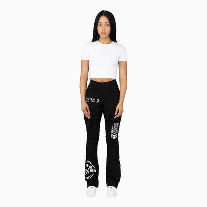 Women's High Rise Printed Pant