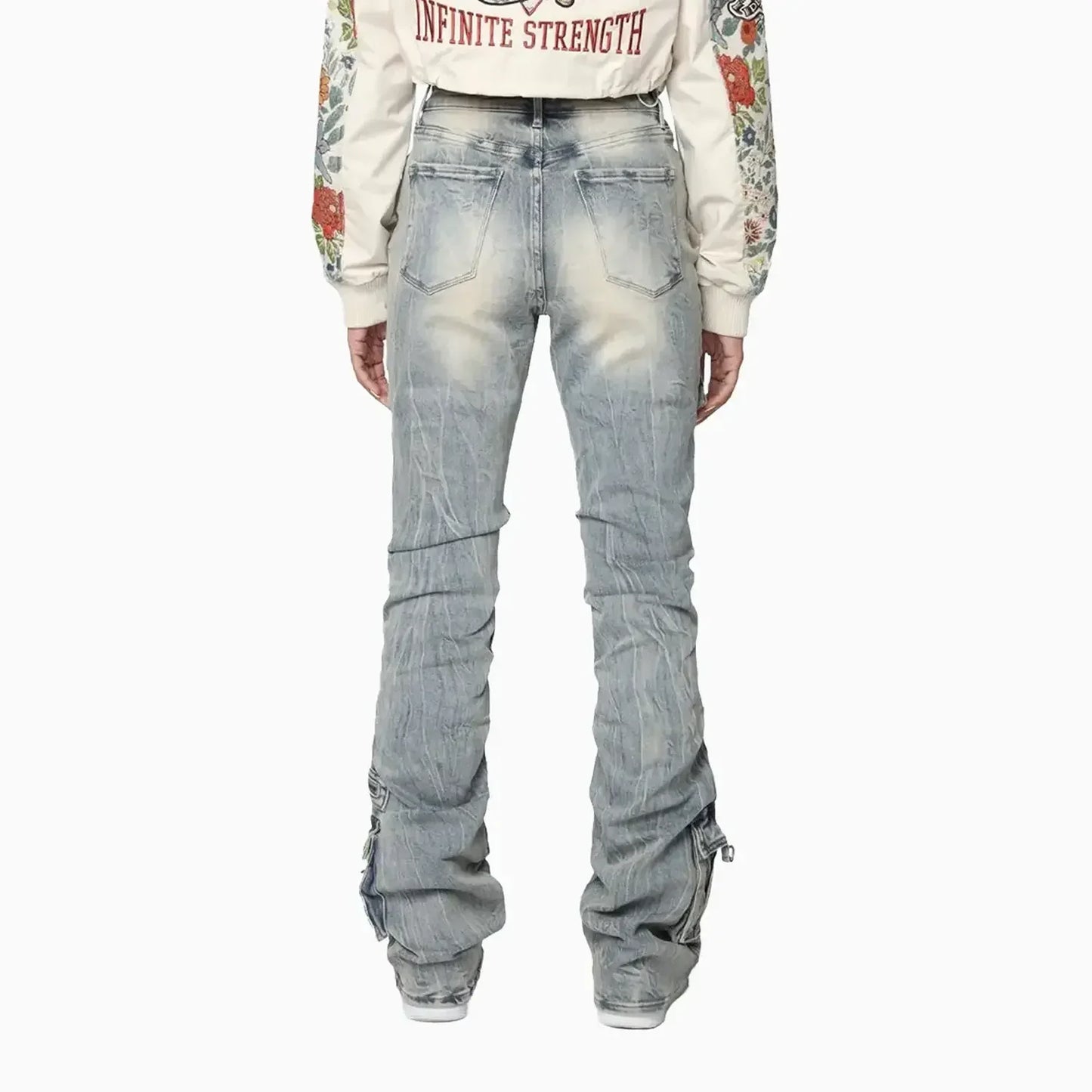 Women's High Rise Stacked Side Pinching Pant