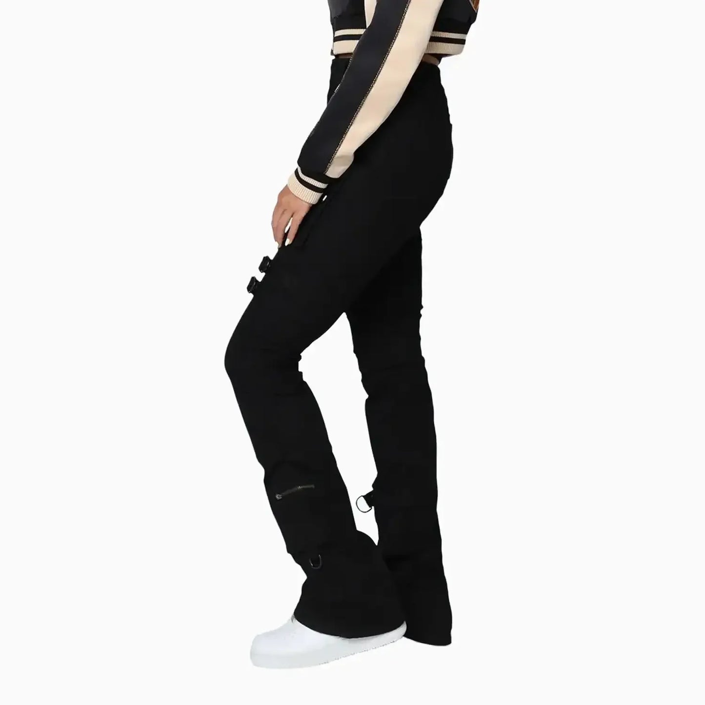 Women's High Rise Stacked Side Pinching Pant