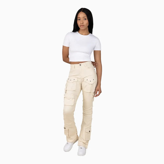 Women's High Rise Utility Stack Pant