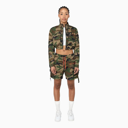 Women's Utility Nylon Printed Outfit